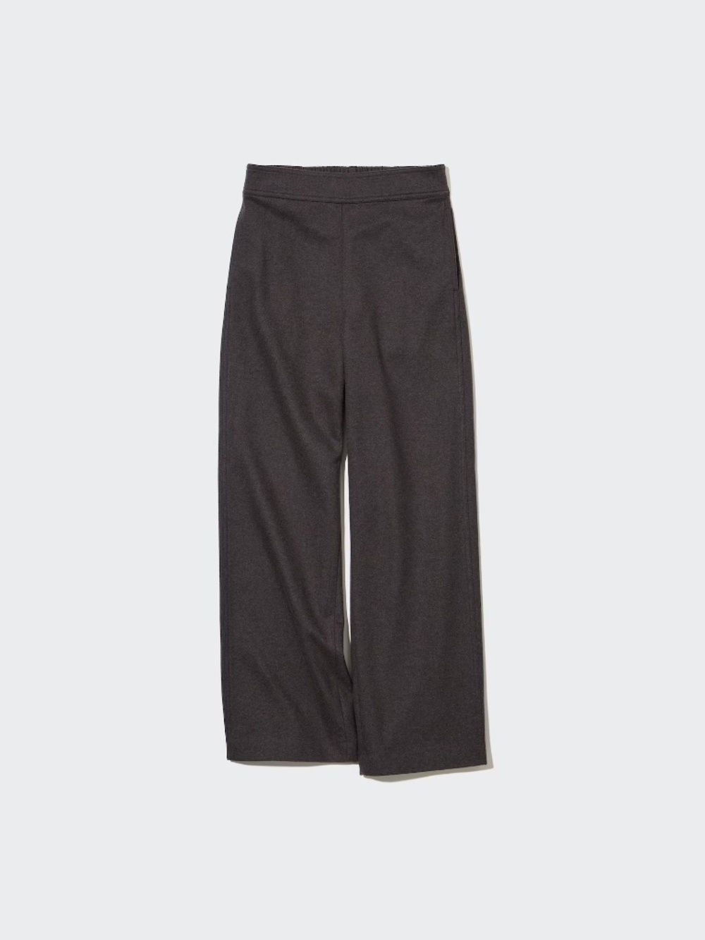EUC Uniqlo Black Brushed Jersey Pants